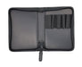 Sailor Fountain Pen Collection Case Genuine Leather Holds 5 Pens Black-Kiichin - The #1 Place for Japanese Goods in Your Hand!