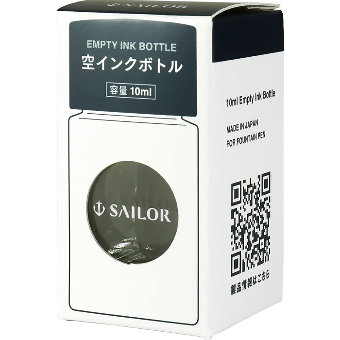 Sailor Fountain Pen Clear Empty Ink Bottle 10ml Capacity Pack of 6-Kiichin - The #1 Place for Japanese Goods in Your Hand!