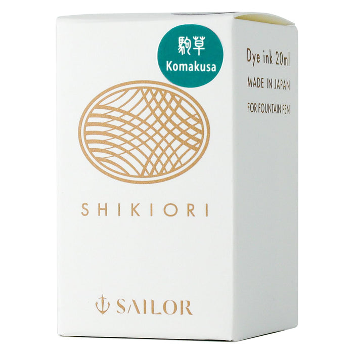 Sailor Fountain Pen Shikiori Sansui Komagusa 20ml Bottle Ink Dye 13-1008-230-Kiichin - The #1 Place for Japanese Goods in Your Hand!