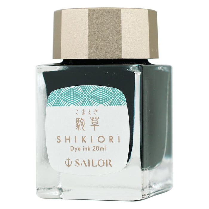 Sailor Fountain Pen Shikiori Sansui Komagusa 20ml Bottle Ink Dye 13-1008-230-Kiichin - The #1 Place for Japanese Goods in Your Hand!