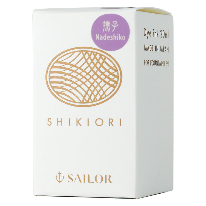 Sailor Fountain Pen Shikiori Sansui Nadeshiko Dye Bottle Ink 20ml 13-1008-231-Kiichin - The #1 Place for Japanese Goods in Your Hand!