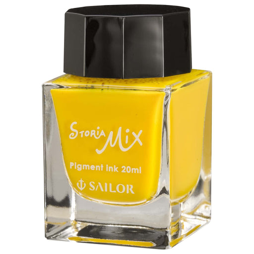 Sailor Fountain Pen with 20ml Yellow Storia Mix Pigment Ink 13-1503-270-Kiichin - The #1 Place for Japanese Goods in Your Hand!