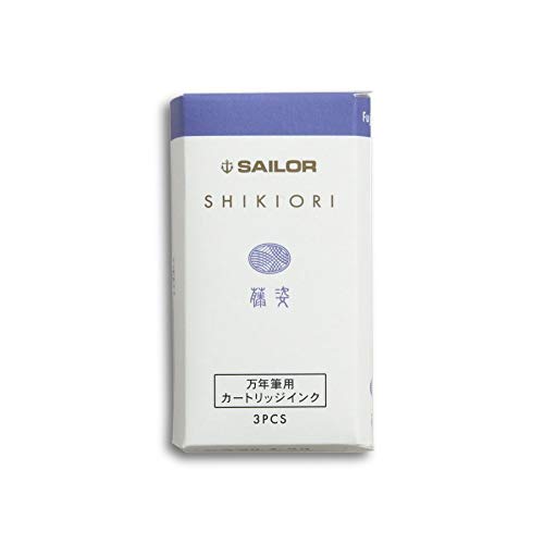 Sailor Fountain Pen - Shikiori Fuji Sugata Ink Cartridge (3 Pieces)-Kiichin - The #1 Place for Japanese Goods in Your Hand!