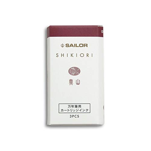 Sailor Fountain Pen Shikiori Okuyama Ink Cartridges 3-Piece Set-Kiichin - The #1 Place for Japanese Goods in Your Hand!