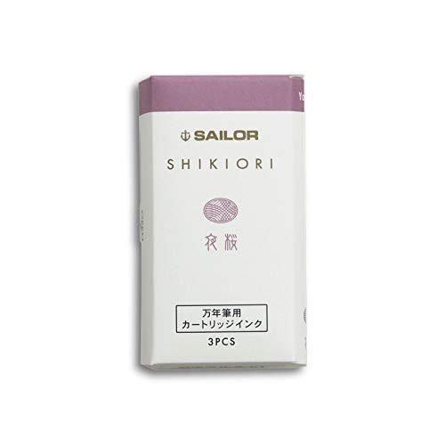 Sailor Fountain Pen Shikiori Yozakura 3 Piece Ink Cartridge Set-Kiichin - The #1 Place for Japanese Goods in Your Hand!