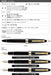 Sailor Fountain Pen - Black 21K GT Large Cross Concord Naginata Honed Dual-Use 10-7621-320-Kiichin - The #1 Place for Japanese Goods in Your Hand!