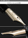 Sailor Fountain Pen - Black 21K GT Large Cross Concord Naginata Honed Dual-Use 10-7621-320-Kiichin - The #1 Place for Japanese Goods in Your Hand!