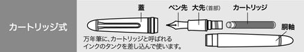 Sailor Fountain Pen Dye Cartridge Ink Black Model 13-0404-120-Kiichin - The #1 Place for Japanese Goods in Your Hand!