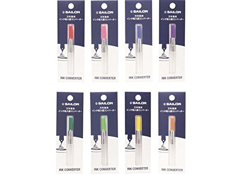 Sailor Fountain Pen with Ink Inhaler Converter Purple Model 14-0506-250-Kiichin - The #1 Place for Japanese Goods in Your Hand!