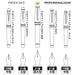Sailor Professional Gear Silver Kop Demonstrator Bold Fountain Pen 10-9619-600-Kiichin - The #1 Place for Japanese Goods in Your Hand!