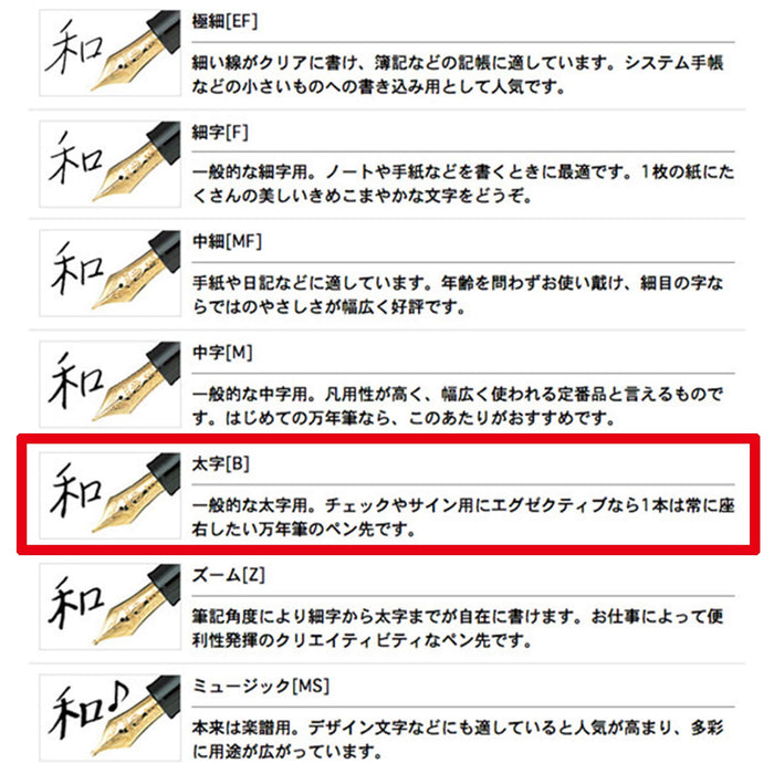 Sailor Fountain Pen Profit 21 Bold Black Ink Model 11-2021-620-Kiichin - The #1 Place for Japanese Goods in Your Hand!