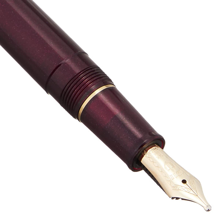 Sailor Fountain Pen Profit - Shining Red with Light Gold Trim Zoom Nib 11-1038-730-Kiichin - The #1 Place for Japanese Goods in Your Hand!