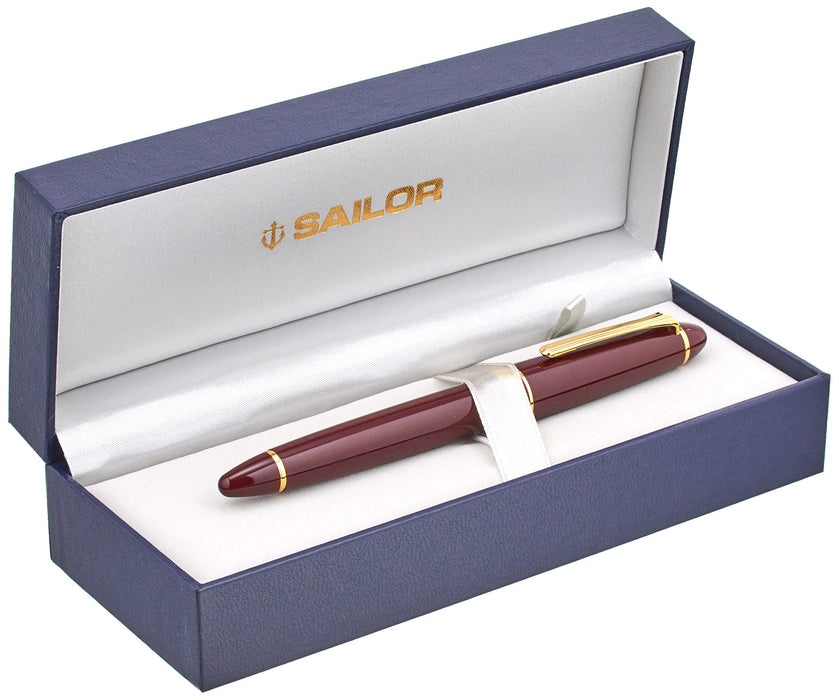 Sailor Standard Profit Fountain Pen Marun Bold 11-1219-632-Kiichin - The #1 Place for Japanese Goods in Your Hand!