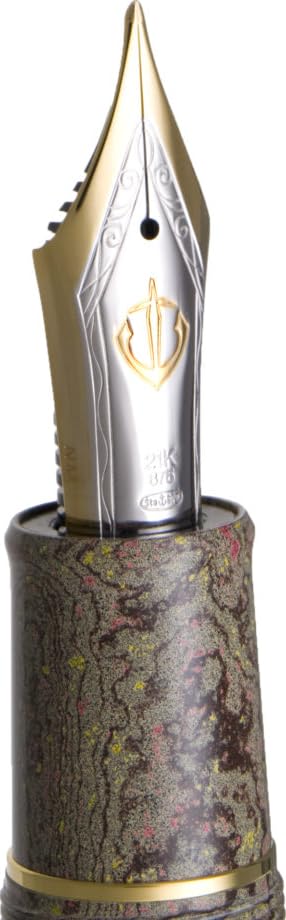 Sailor Fountain Pen Limited Edition 10-1811-317 Extra Large 21K Dual-Use MF Ebonite-Kiichin - The #1 Place for Japanese Goods in Your Hand!