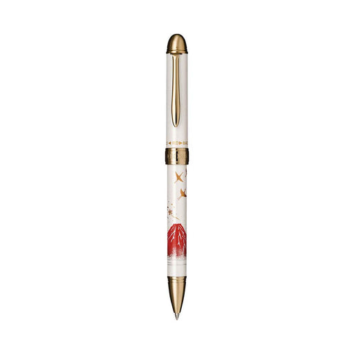 Sailor Makie Fuji White Elegant Composite Multi-Function Fountain Pen 16-0352-210-Kiichin - The #1 Place for Japanese Goods in Your Hand!