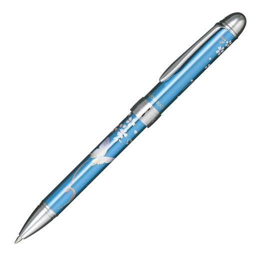 Sailor Fountain Pen Multifunctional 2-Color with Elegant Makie Butterfly Design Metal Blue-Kiichin - The #1 Place for Japanese Goods in Your Hand!