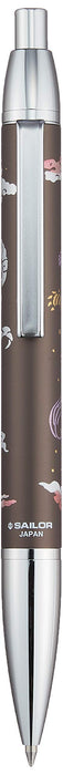 Sailor Fountain Pen Four Gods Genbu Gray Elegant Maki-E Oil-Based Ballpoint 16-0369-221-Kiichin - The #1 Place for Japanese Goods in Your Hand!