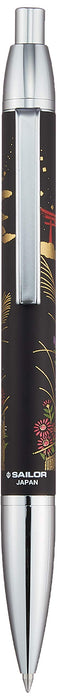Sailor Fountain Pen Graceful Makie Kyoto Shuso Oil-Based Black Ballpoint 16-0367-220-Kiichin - The #1 Place for Japanese Goods in Your Hand!