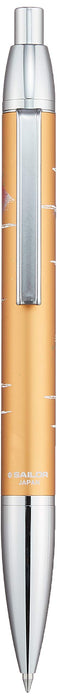 Sailor Fountain Pen Gold 16-0368-279 with Graceful Makie Mt.Fuji and Crane Design Oil-Based Ballpoint-Kiichin - The #1 Place for Japanese Goods in Your Hand!