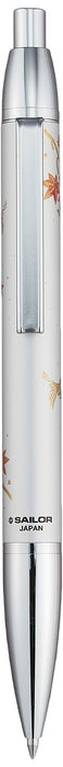 Sailor Fountain Pen Silver 16-0366-219 Graceful Makie Bird Design Oil-Based Ink-Kiichin - The #1 Place for Japanese Goods in Your Hand!