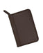 Sailor Fountain Pen Genuine Leather Case Dark Brown Side Zipper Holds 5 Pens-Kiichin - The #1 Place for Japanese Goods in Your Hand!