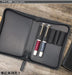 Sailor Fountain Pen Genuine Leather Case Dark Brown Side Zipper Holds 5 Pens-Kiichin - The #1 Place for Japanese Goods in Your Hand!