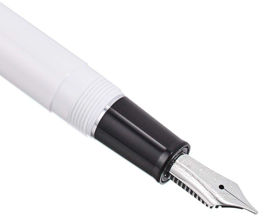 Sailor Professional Gear Slim Fountain Pen Bold Silver White 11-1222-610-Kiichin - The #1 Place for Japanese Goods in Your Hand!