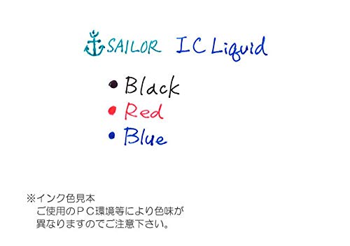 Sailor Ic Liquid Refill Bold 1.0mm 83-0083-020 Fountain Pen by Sailor-Kiichin - The #1 Place for Japanese Goods in Your Hand!