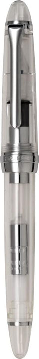 Sailor Fountain Pen Profit Lite Silver Trim Demonstrator Music Nib 11-1075-900