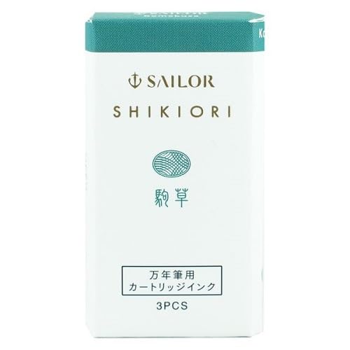 Sailor Fountain Pen Komagusa 13-0350-230 Four Seasons Landscape Ink Cartridge 3-Pack-Kiichin - The #1 Place for Japanese Goods in Your Hand!