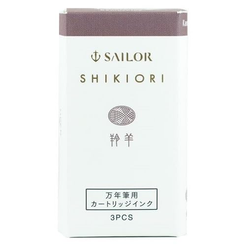 Sailor Fountain Pen Four Seasons Landscape Ink Cartridge 3-Pack Rengo 13-0350-232-Kiichin - The #1 Place for Japanese Goods in Your Hand!