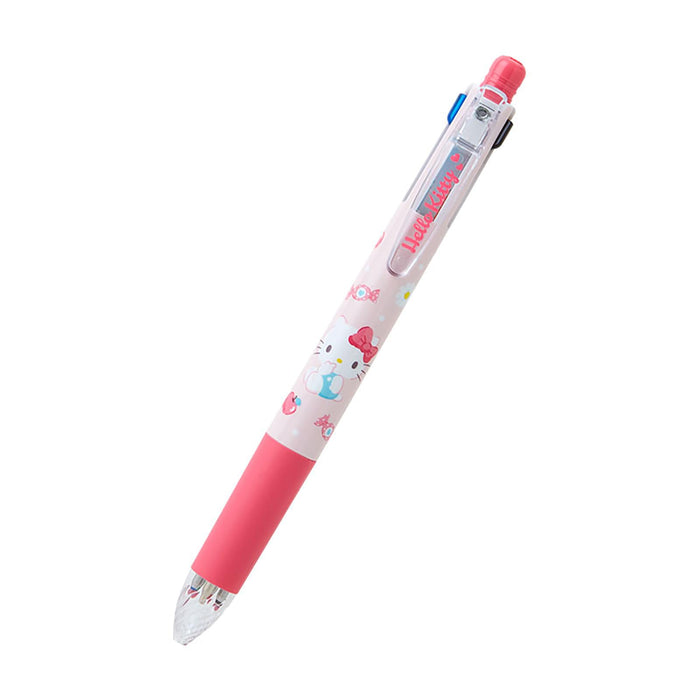 Sanrio Hello Kitty Sarasa Multi 4-Color Pen & Pencil Combo 0.5mm Ink-Kiichin - The #1 Place for Japanese Goods in Your Hand!