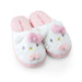 Sanrio Hello Kitty Face-Shaped Slippers 25cm Plush Comfort Footwear-Kiichin - The #1 Place for Japanese Goods in Your Hand!