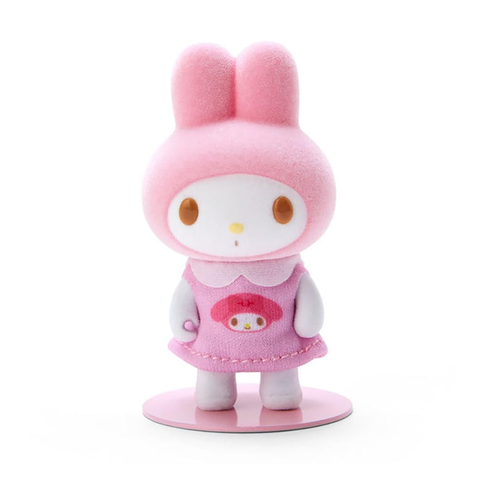 Sanrio My Melody Mini Flocky Dress-Up Doll Pitatto Friends Series 6.8x3.6x3cm 604208-Kiichin - The #1 Place for Japanese Goods in Your Hand!