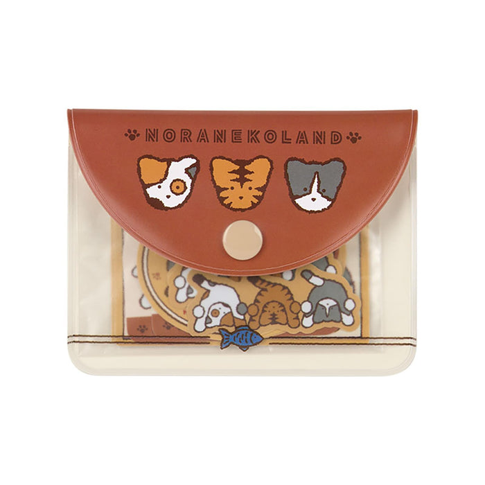 Sanrio Sticker and Case Set Noraneko Land Sanrio Cat Club 466531-Kiichin - The #1 Place for Japanese Goods in Your Hand!