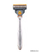Schick Demon Slayer Zenitsu Agatsuma Hydro 5 Razor Kit Holder 5 Blades Stand & Can Case-Kiichin - The #1 Place for Japanese Goods in Your Hand!