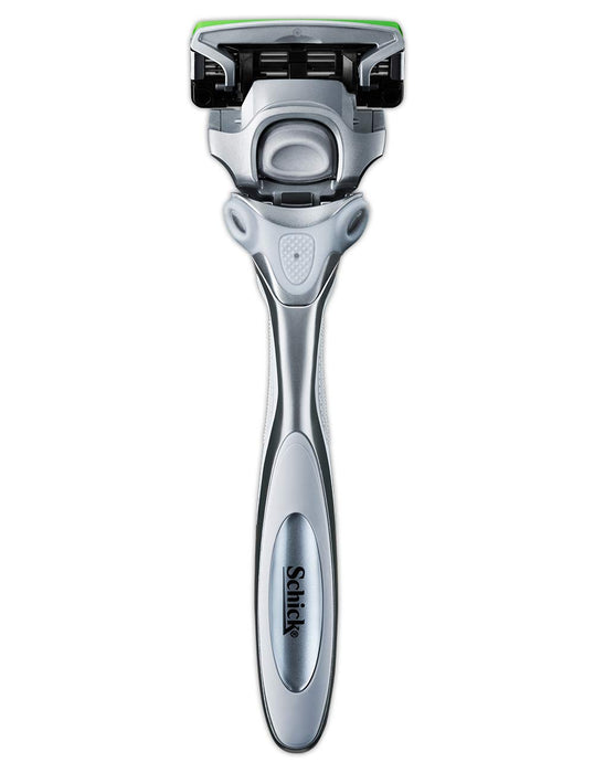 Schick Kiwami Silver Razor Holder Includes 5-Blade Razor and 1 Replacement Ideal for Sensitive Skin-Kiichin - The #1 Place for Japanese Goods in Your Hand!