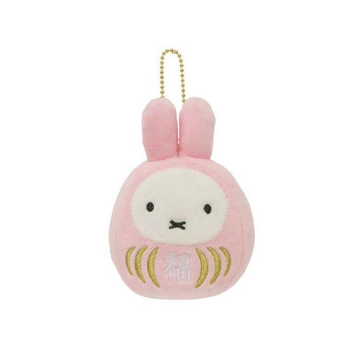 Sekiguchi Miffy Lucky Daruma Sakura Keychain H12 x W8cm by Dick Bruna-Kiichin - The #1 Place for Japanese Goods in Your Hand!