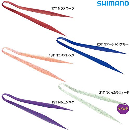 Shimano Engetsu Bakubaku Necktie Straight 5 Pieces Glitter Orange Ep-001R(N) 18T-Kiichin - The #1 Place for Japanese Goods in Your Hand!
