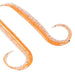 Shimano Engetsu Tairaba 15T Curly Orange Glow Squid Octopus Attractors-Kiichin - The #1 Place for Japanese Goods in Your Hand!
