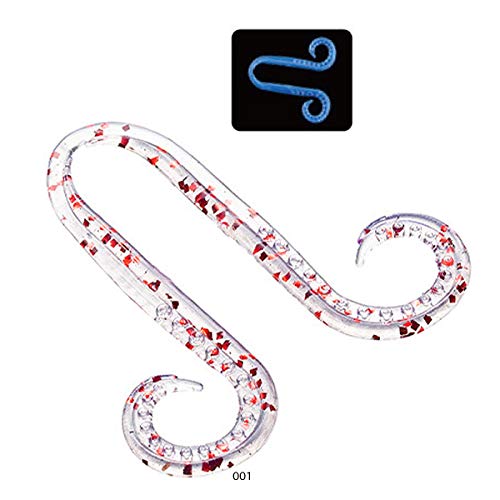 Shimano Engetsu Fish Attracting Tie Vivid Curly 008 Orange-Kiichin - The #1 Place for Japanese Goods in Your Hand!