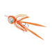 Shimano Engetsu Flat Bakubaku Metal Jig 120G Flash Orange 01J-Kiichin - The #1 Place for Japanese Goods in Your Hand!
