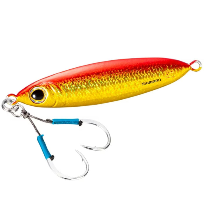 Shimano Ocea Flat Light Offshore Metal Jig 60G Ju-S06W 006 S Akakin-Kiichin - The #1 Place for Japanese Goods in Your Hand!