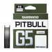 Shimano Pitbull G5 100M Steel Gray 0.8 | High-Performance Shimano Line-Kiichin - The #1 Place for Japanese Goods in Your Hand!