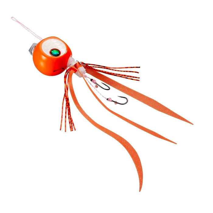 Shimano 150G Sea Bream Tairabassett Engetsu Orange Silver Salt Metal Jig-Kiichin - The #1 Place for Japanese Goods in Your Hand!