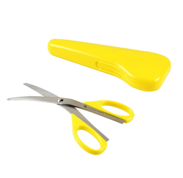 Shimomura Kougyou KR-402 Karuraku Easy-To-Eat Meal Scissors Japan Tsubame-Sanjo-Kiichin - The #1 Place for Japanese Goods in Your Hand!