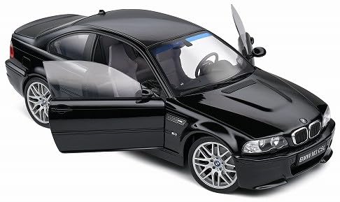 Kyosho 1/18 BMW E46 M3 CSL 2003 Black Diecast Car S1806506-Kiichin - The #1 Place for Japanese Goods in Your Hand!