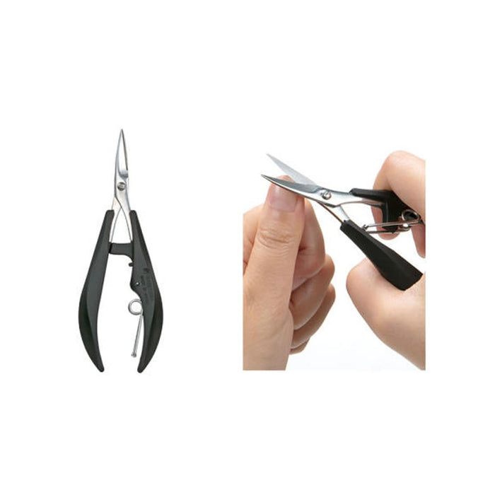 Green Bell Craftsmanship Stainless Steel Slim Nipper Nail Clippers