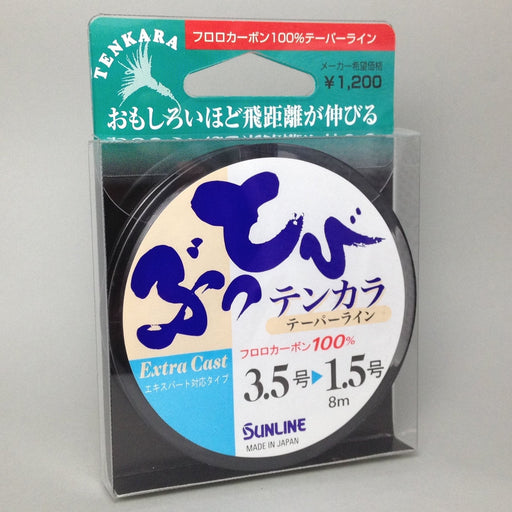 Sunline Fluorocarbon Line Buttobi Tenkara 8M 3.5-1.5 Natural Clear-Kiichin - The #1 Place for Japanese Goods in Your Hand!