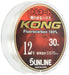 Sunline Harris Tornado Kong Fluorocarbon Line 30M #12 Natural Clear-Kiichin - The #1 Place for Japanese Goods in Your Hand!